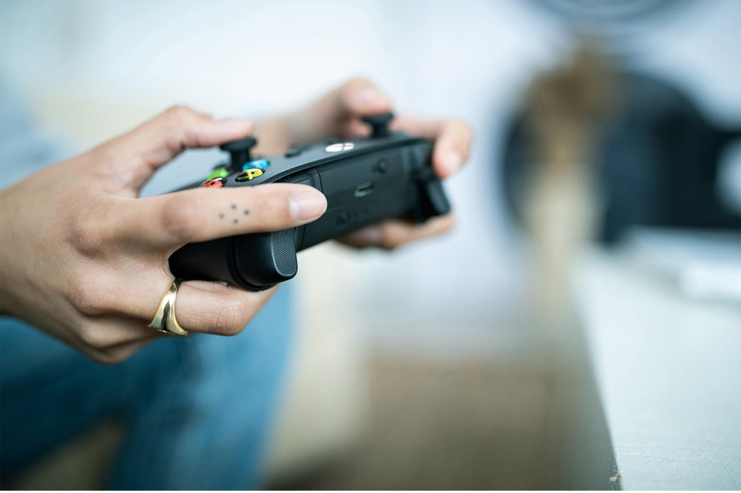👉 Kabelloser Gaming-Controller – Ergonomisches Design, präzise Steuerung, Farbe Schwarz