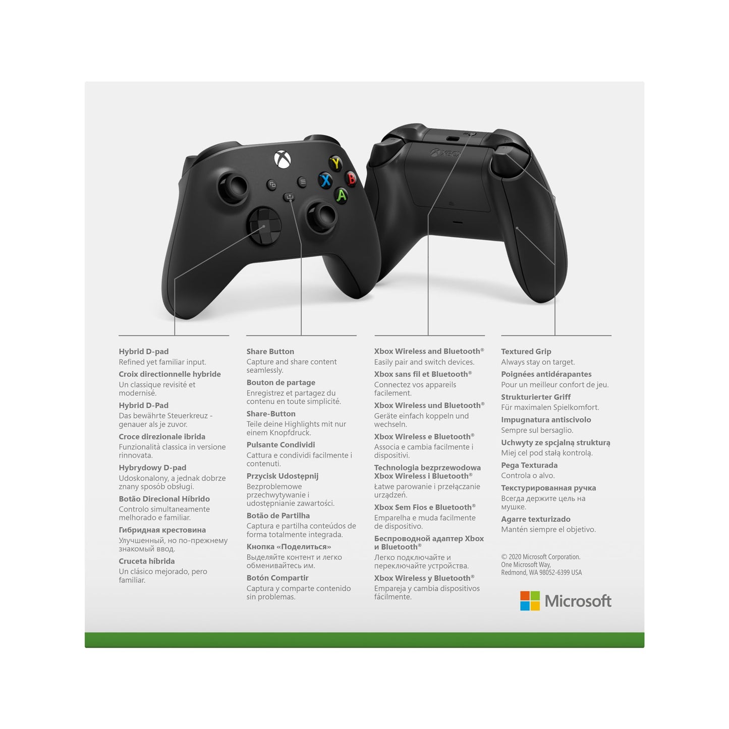 👉 Kabelloser Gaming-Controller – Ergonomisches Design, präzise Steuerung, Farbe Schwarz