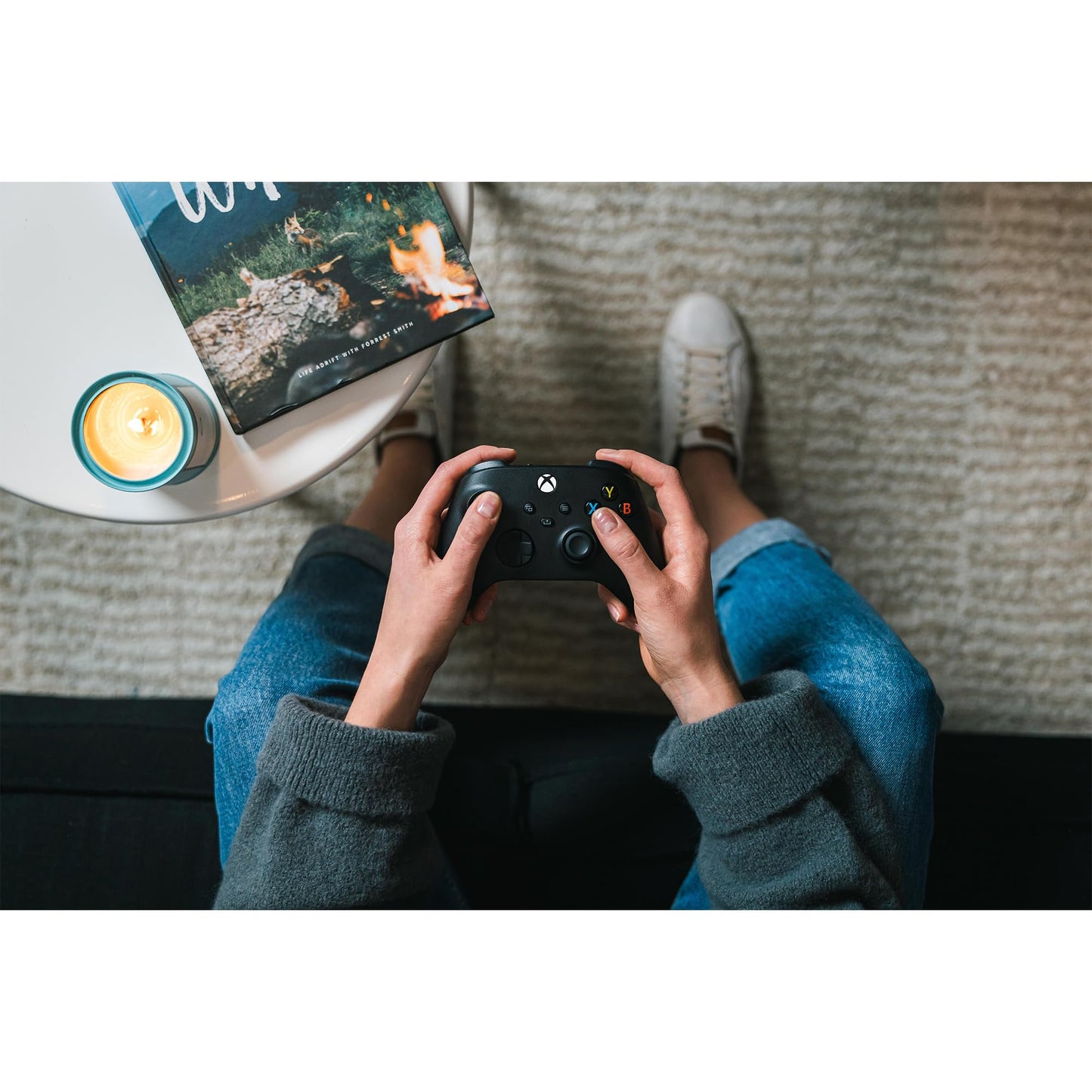 👉 Kabelloser Gaming-Controller – Ergonomisches Design, präzise Steuerung, Farbe Schwarz